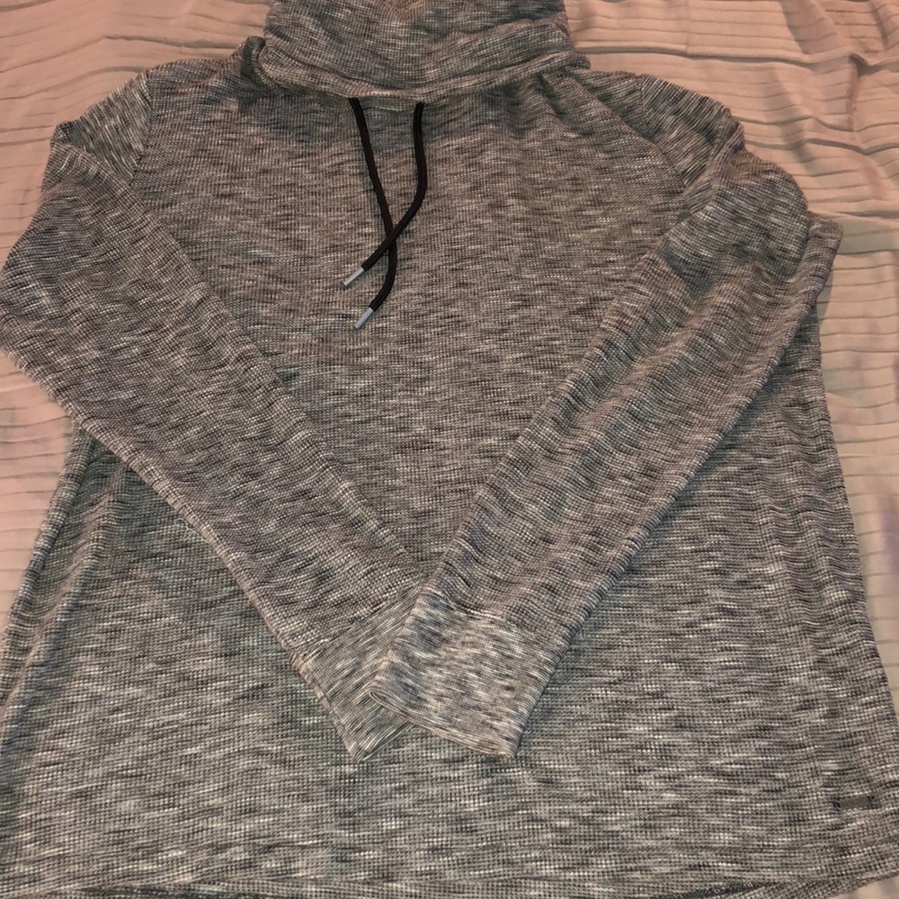 Express long sleeve waffle shirt